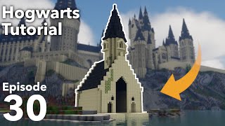 How to build Hogwarts in Minecraft  Episode 30  The Boathouse [upl. by Elletsirhc]