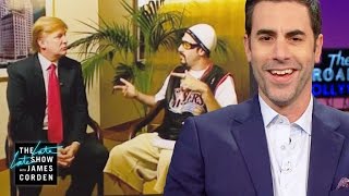 Sacha Baron Cohen Recalls the Ali GDonald Trump Meeting [upl. by Fidelity]