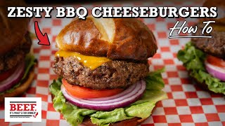 How to Make Zesty Barbecue Cheeseburgers [upl. by Gertruda]