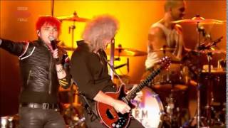 My Chemical Romance Welcome To The Black Parade Live With Brian May [upl. by Noramac810]