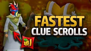 Fastest Ways to get Clue Scrolls OSRS [upl. by Elodea]