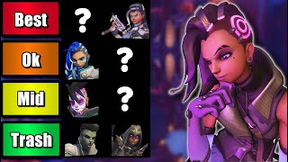 Official Sombra Skin Tierlist  Overwatch 2 [upl. by Tammy]