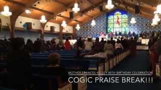 Praise Break At Mother F Kelleys 80th Birthday Celebration [upl. by Alhahs]