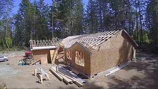 House Build Time Lapse [upl. by Eecrad]