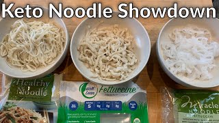 The Best Keto Noodle  Three Konjac  Shirataki Noodles Reviewed [upl. by Arquit256]