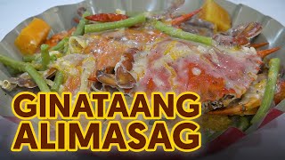 Ginataang Alimasag  Blue Crab with String Beans and Squash [upl. by Mohamed]