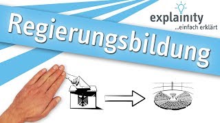 Regierungsbildung einfach erklärt explainity® Erklärvideo [upl. by Opal]