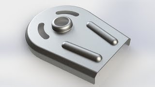 Solidworks Sheet metal  Forming tool [upl. by Behl475]