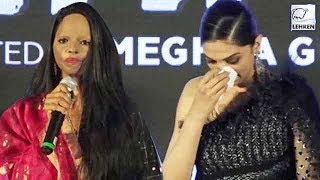 Laxmi Agarwals EMOTIONAL Interview On Film Chhappak  Deepika Padukone  LehrenTV [upl. by Nylsirk]