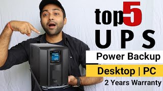 Best UPS for PC  Top 5 Best UPS for PCComputerHomeGaming pcLaptopDesktop computerWifi router [upl. by Wendt829]