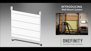 Introducing the Wall Mounting System for the Onefinity CNC [upl. by Tav]