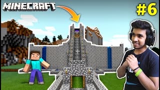 FINALLY I MADE MY CASTLE  MINECRAFT GAMEPLAY 6 [upl. by Lanni]