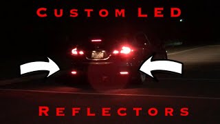 DIY LED Rear Bumper Reflectors [upl. by Farro]