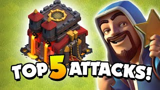 Top 5 BEST TH10 Attack Strategies Clash of Clans [upl. by Breena750]