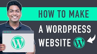 How To Make A WordPress Website  Simple amp Easy [upl. by Yrrem99]