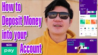 How to Reload your Stc Pay Account using Credit card and Debit card or Bank Deposit Step by step [upl. by Collum]