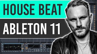 Ableton Live 11  How To Create A House Beat Beginners Tutorial [upl. by Meggy802]