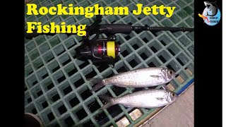 Rockingham Jetty Western Australia Fishing [upl. by Yekram447]