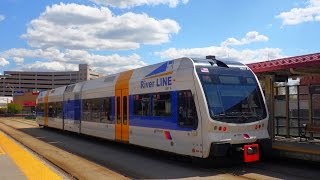 New Jersey Transit River LINE 𝑳𝒊𝒈𝒉𝒕 𝑹𝒂𝒊𝒍 to Trenton  FULL RIDE [upl. by Park]