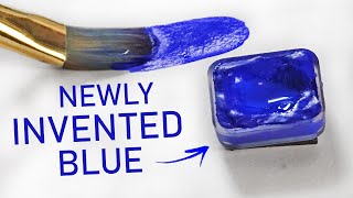 Testing The First Blue Pigment In Over 200 years [upl. by Darya]