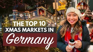 THE BEST CHRISTMAS MARKETS IN GERMANY  My Top 10 German Christmas Markets That You Must Visit [upl. by Abba]