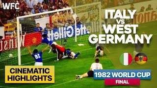 Italy 31 West Germany  1982 World Cup Final Match  Highlights amp Best Moments [upl. by Jobyna928]