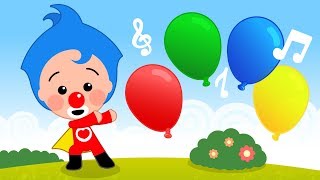 La Canción de Los Globos ♫ Canciones Infantiles ♫ Plim Plim [upl. by Alfonso220]