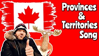 Memorizing Canadian Provinces amp Territories 🎵  Canada Geography FUNdamental RAPS Educational Song [upl. by Lesna]