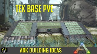 HOW TO BUILD A TEK PVE BASE EXTINCTION  ARK SURVIVAL [upl. by Kina301]