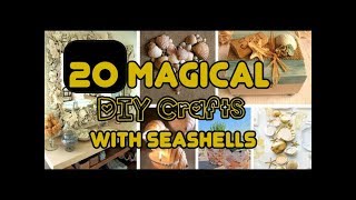 20 Magical DIY Crafts With Seashells [upl. by Adnyl]