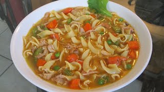 How to make Homemade Chicken Noodle Soup [upl. by Philine]