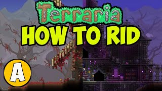 Terraria how to get rid of Corruption 2024  Terraria How to stop spreading or remove corruption [upl. by Aronaele]