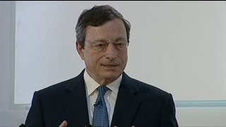 ECBs Draghi to the euros rescue [upl. by Claman]