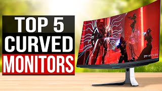 TOP 5 Best Curved Monitor 2023 [upl. by Calen]