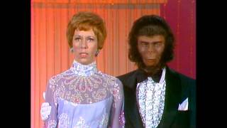 The Carol Burnett Show with Roddy McDowall wearing Planet of the Apes Makeup [upl. by Aidnis]