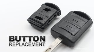 How to Change the Buttons on a Vauxhall Key Fob  Opel Car Key Repair  Button Replacement Tutorial [upl. by Uzziel]