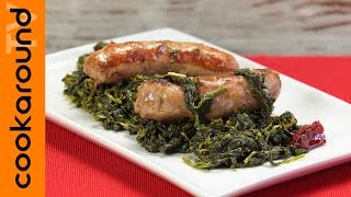 Salsiccia e friarielli  Ricette secondi sfiziosi [upl. by Adnalro268]