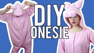 DIY Onesie  Kigurumi  Make Thrift Buy 29 [upl. by Notsehc535]