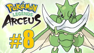 UMA TAREFA PERIGOSA  Pokémon Legends Arceus 8 [upl. by Huberto]