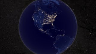 NASA  Earth at Night [upl. by Anitsuj]