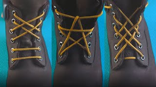 5 Creative Shoe Lace Styles  Shoe Lacing Tutorials [upl. by Leggett456]