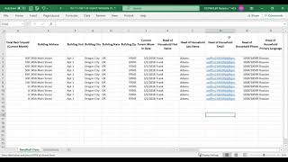 Overview Rent Roll Spreadsheet [upl. by Ffoeg]