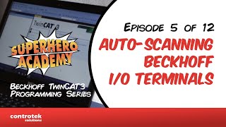 Episode 5  Autoscanning Beckhoff IO Terminals [upl. by Akcir133]