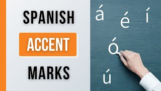 Spanish ACCENT MARKS 🇪🇸 Meaning  Pronunciation [upl. by Arahsal]