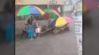 Fuertes lluvias provocan desastres en Quito [upl. by Secrest987]