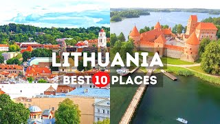 Amazing Places to Visit in Lithuania  Travel Video [upl. by Laehcym]