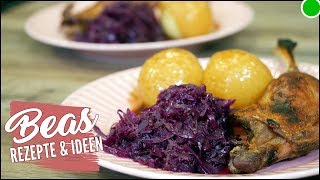 Rotkohl Rezept  Omas klassischer Apfelrotkohl [upl. by Eseyt]