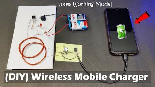 How to make Wireless Mobile Charger [upl. by Willman70]