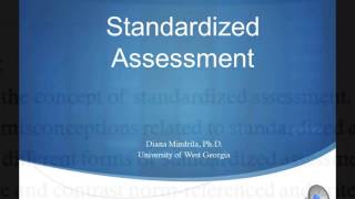 Standardized Assessment [upl. by Ruyle]