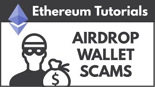 Airdrop Wallet Draining Scams [upl. by Shotton]